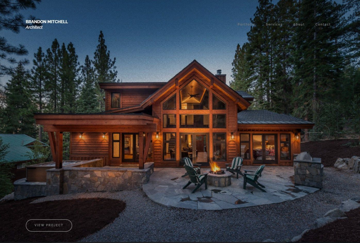 Brandon Mitchell Architect website