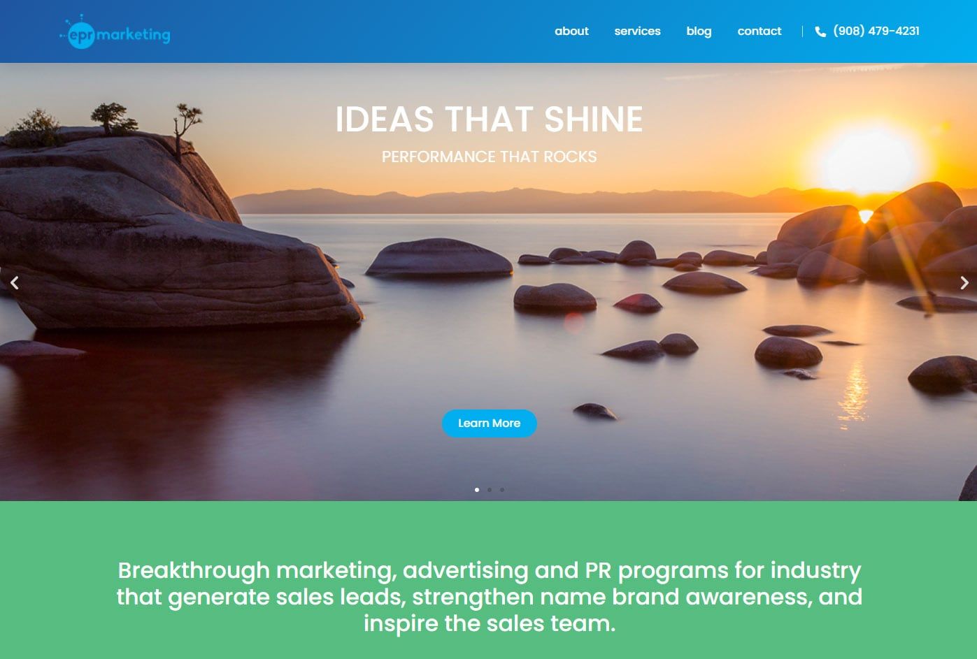 epr Marketing website