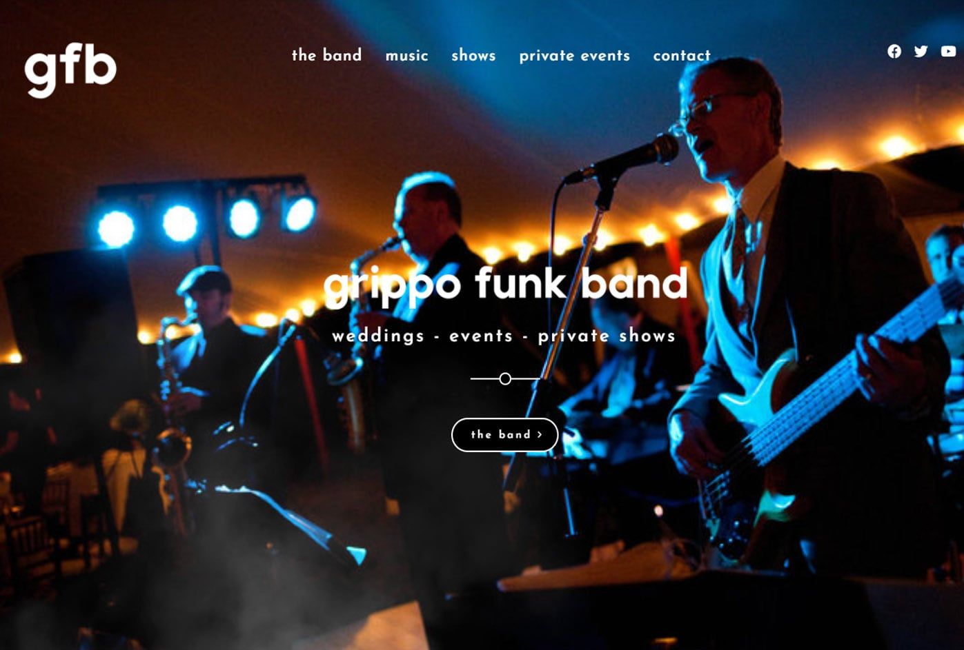 Grippo Funk Band website