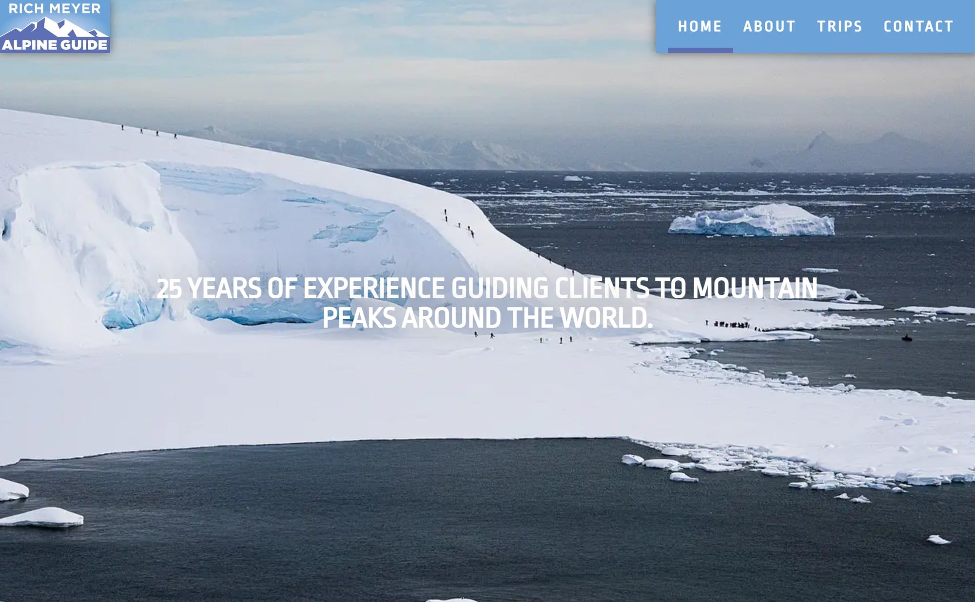 Rich Meyer Alpine Guide website